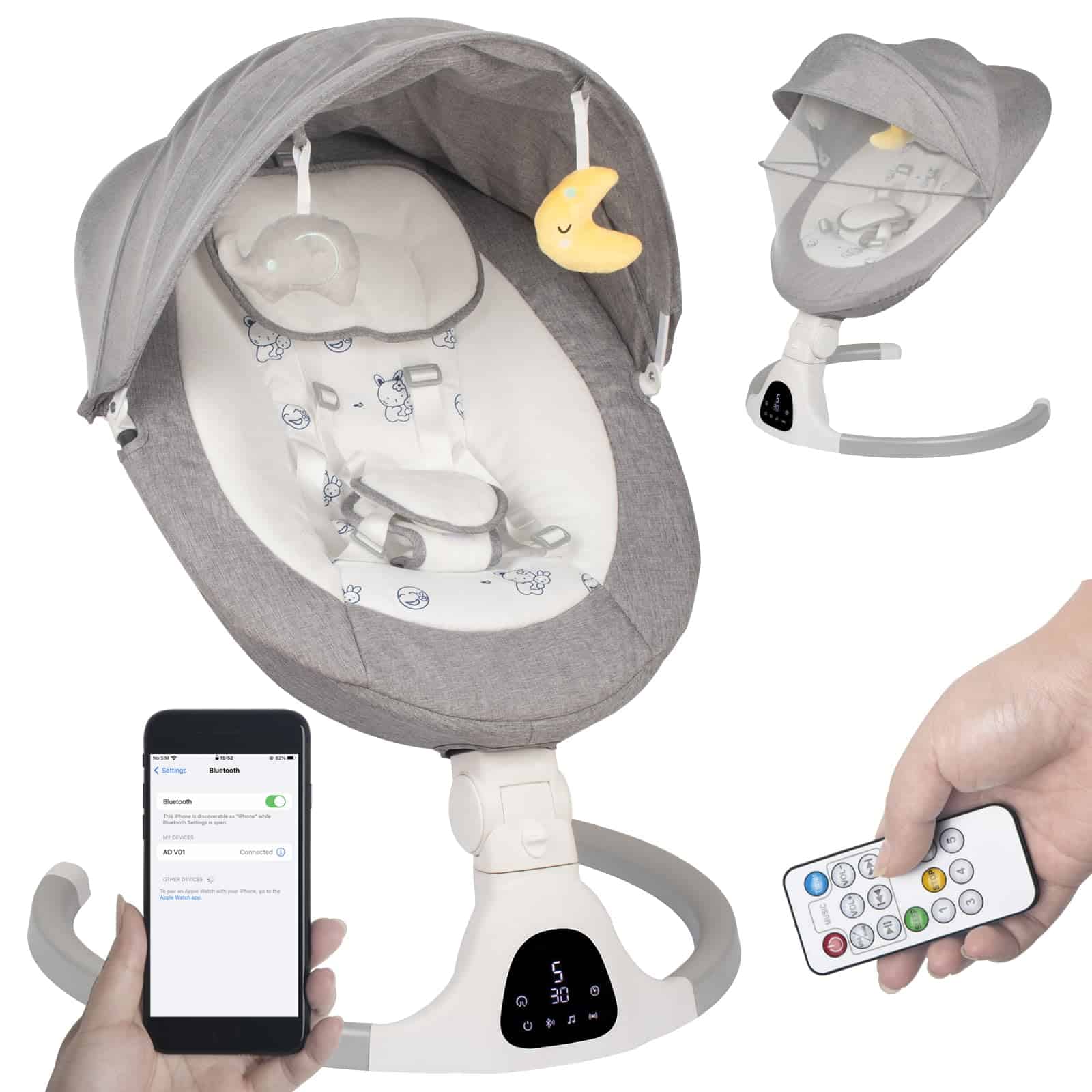 Columpio para Bebés de Infante a Niño Pequeño Columpio