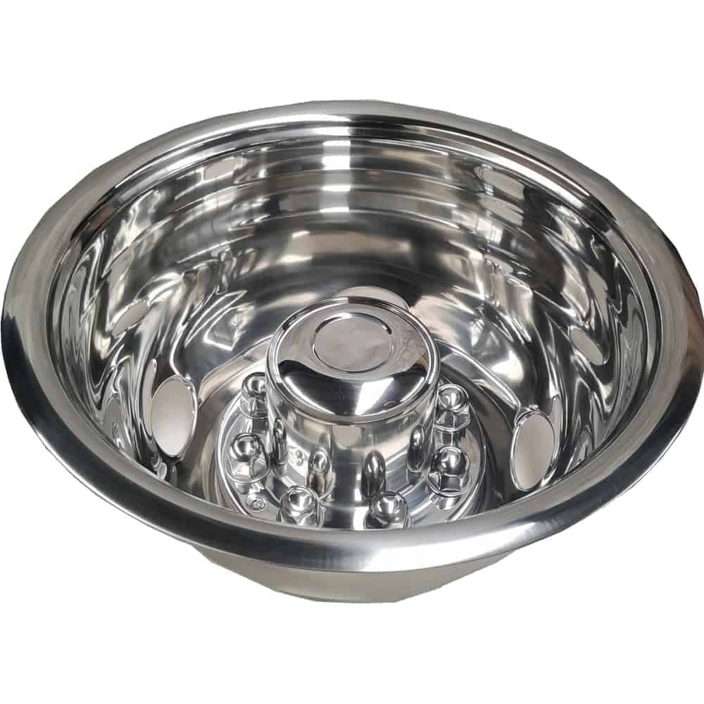 Puermto 16" Dually Simuladores de Rueda de Acero Inoxidable - Imagen 9