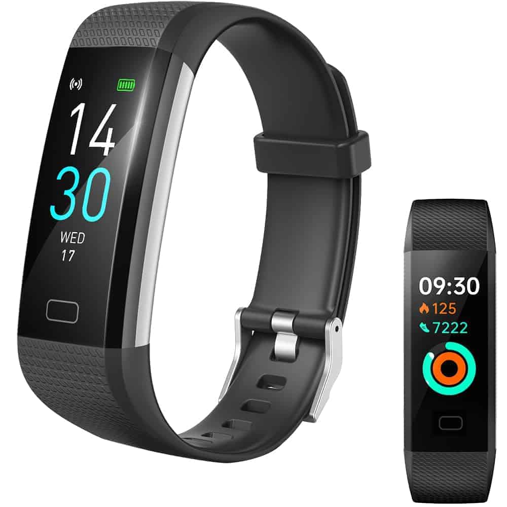 Jawploy Fitness Tracker con monitor de ritmo cardíaco /