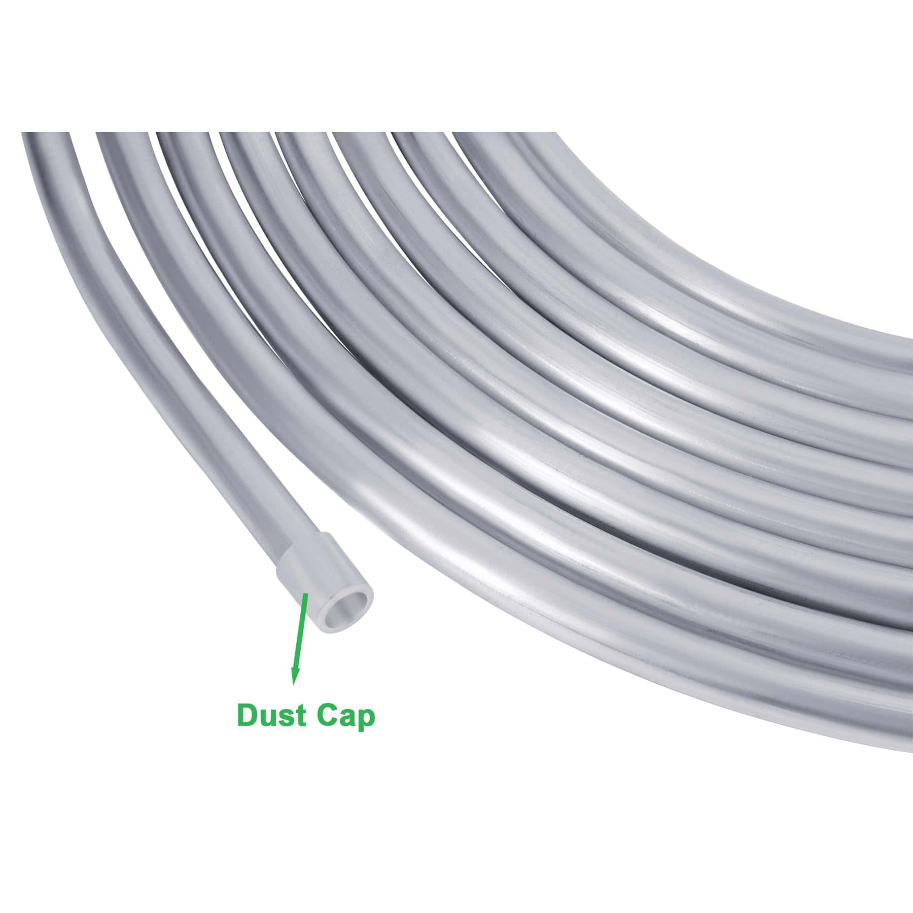 Línea de combustible de 3/8, Tubos de aluminio de grado - Imagen 3