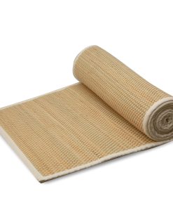 Tapete de Yoga de Paja Hecho a Mano LFH Home Para -Blanco