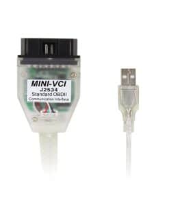 Mini Vci J2534 Cable de Interfaz de Comunicación Estándar