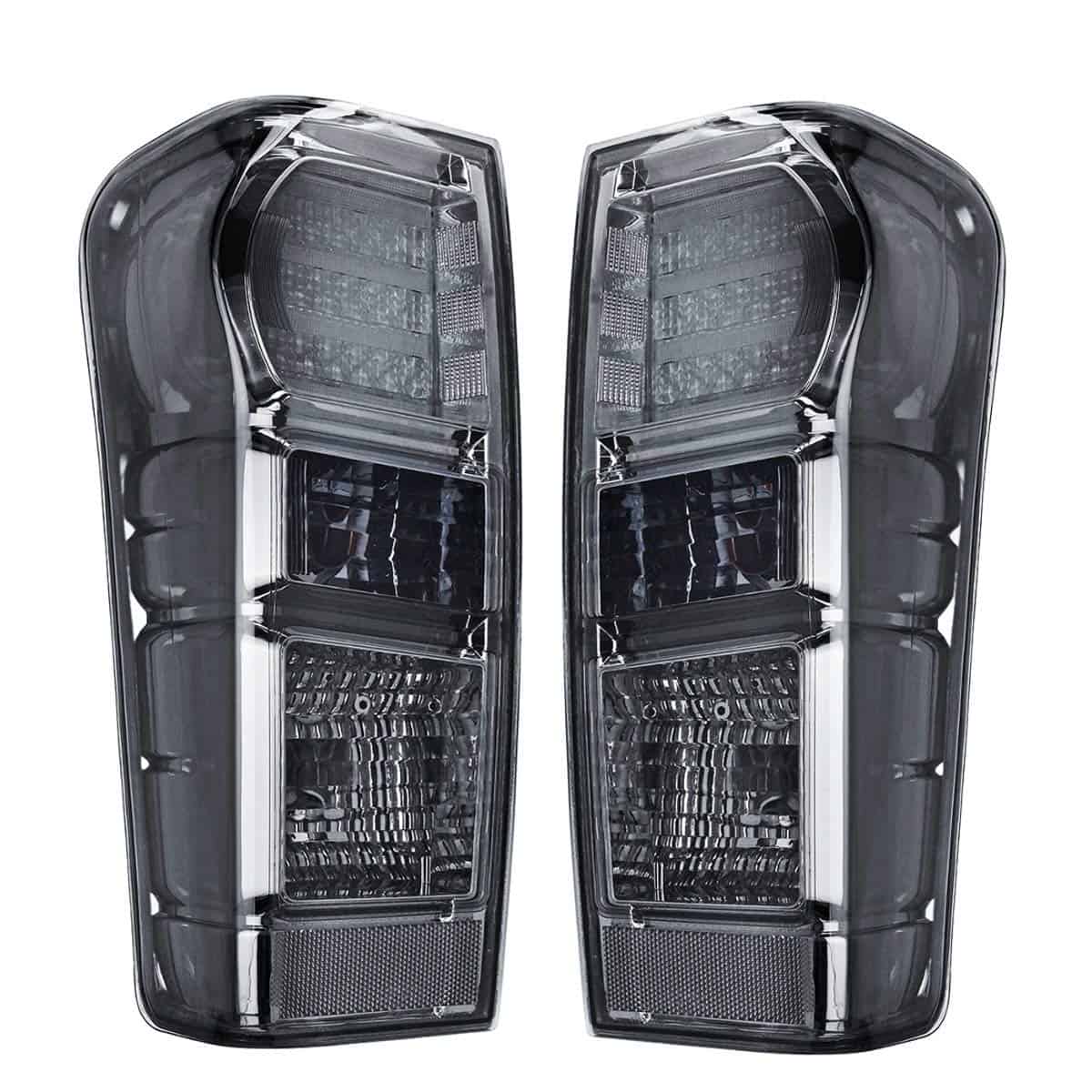 Azoepart 2X Luces Traseras de Freno LED Ahumadas para Isuzu