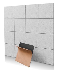 18 Paquete de Paneles Acústicos Autoadhesivos Cuadrados