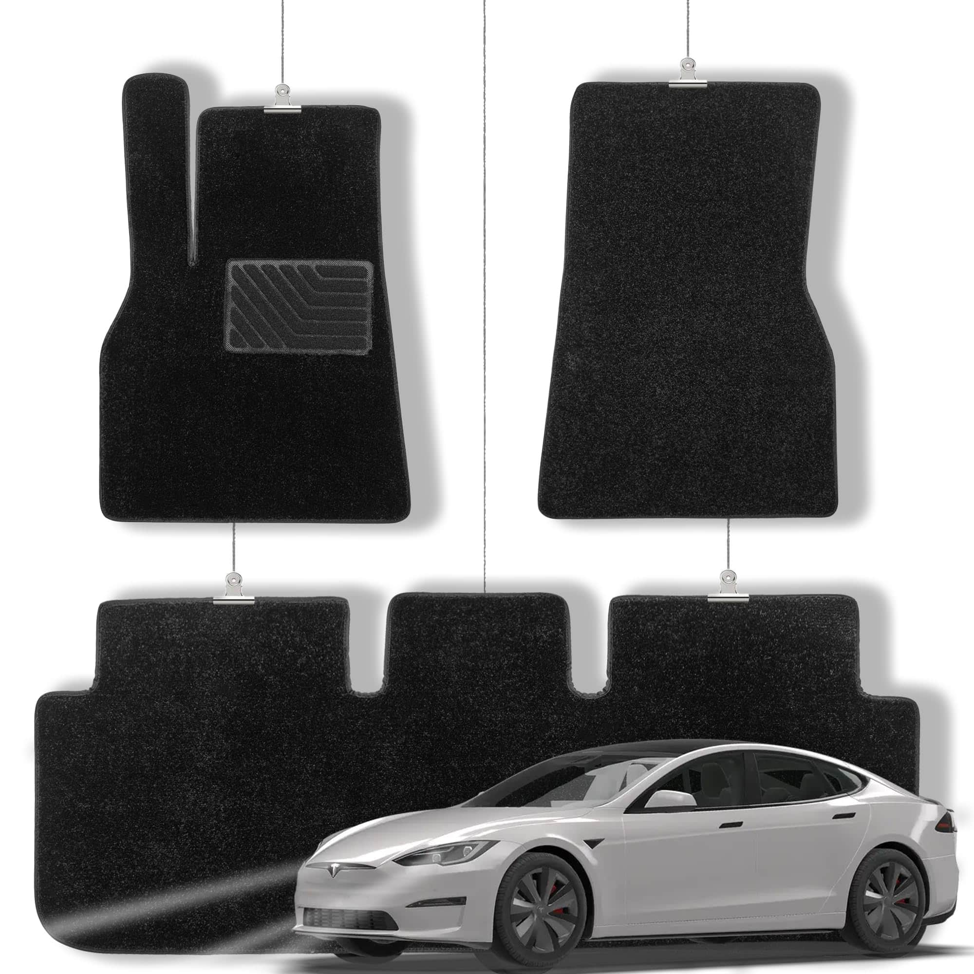 Tapetes de piso extra gruesos Nexrida para Tesla Model S