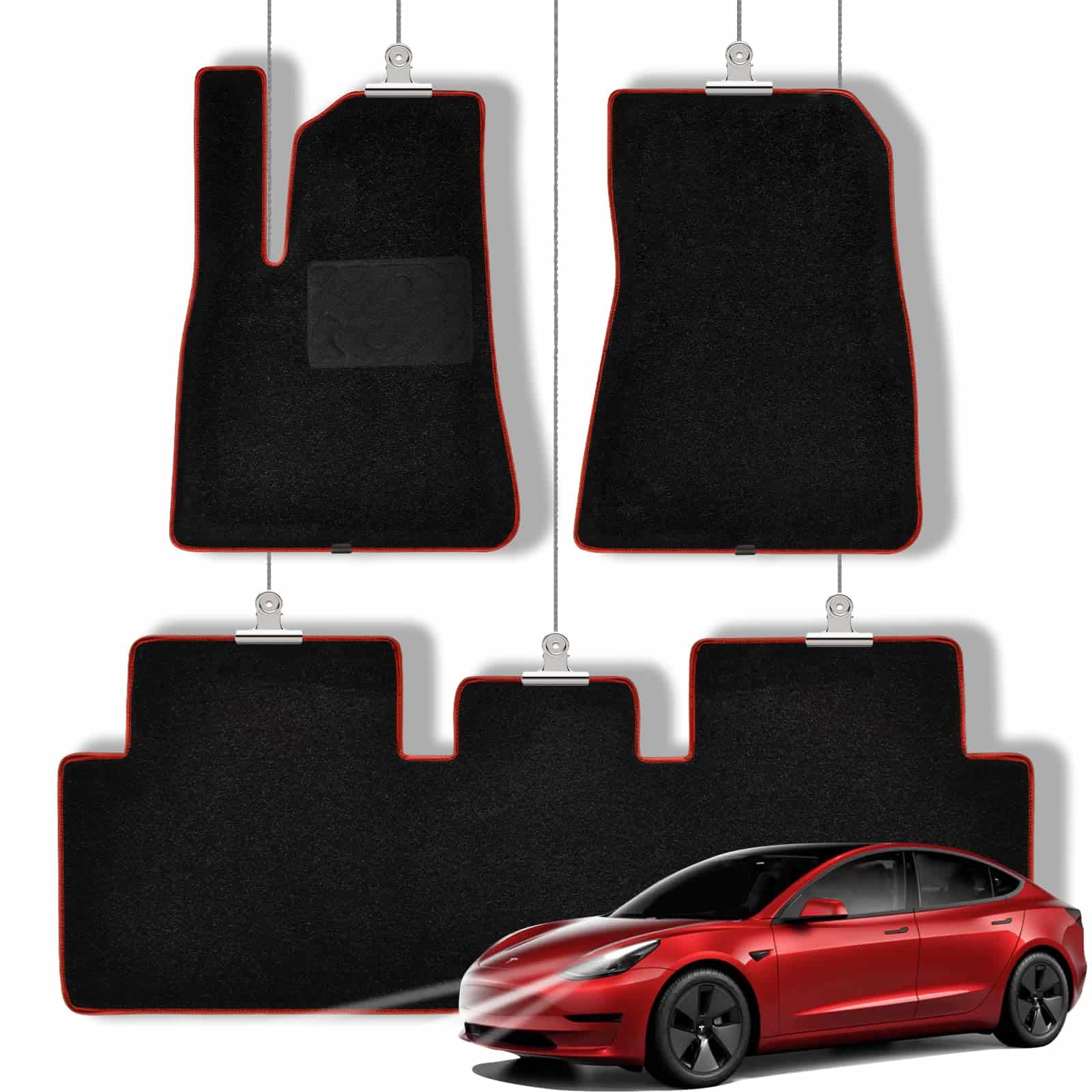 Tapetes para Piso Nexrida de Alta Gama para Tesla Model 3