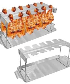 BaokiTook 2PCS Soporte para Piernas de Pollo para Parrilla,