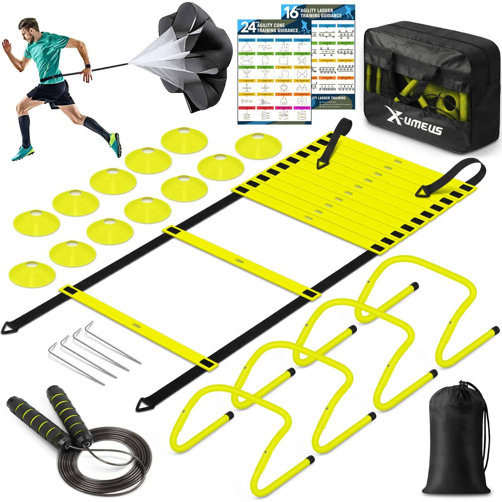 Set de Equipos de Entrenamiento de -Verde Óptico