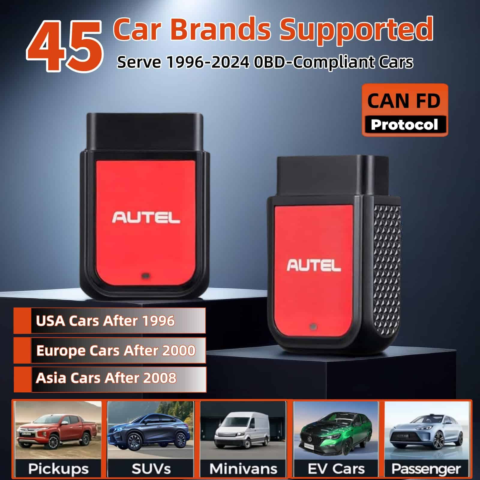 Autel MaxiAP AP2500 2025 Escáner OBD2 Bluetooth Lector de - Imagen 4