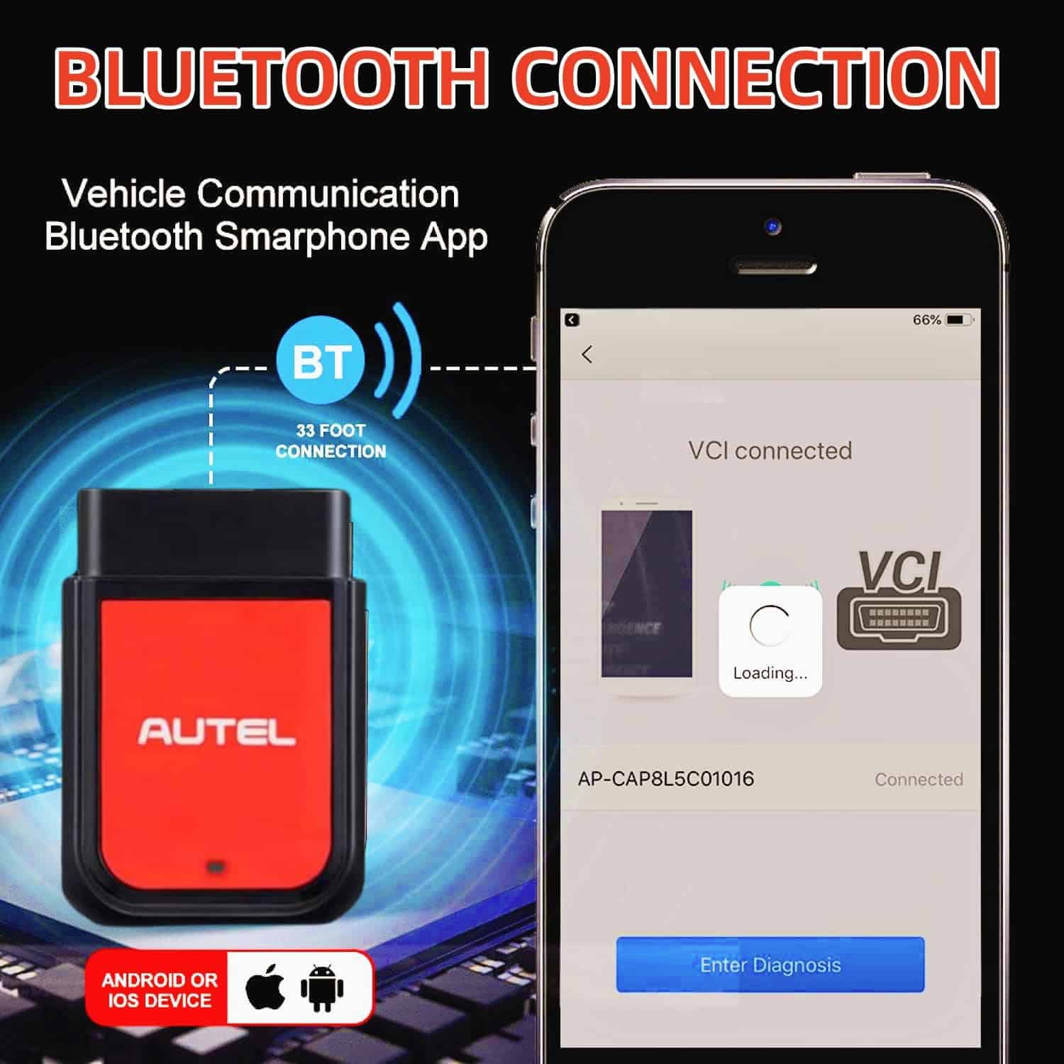 Autel MaxiAP AP2500 2025 Escáner OBD2 Bluetooth Lector de - Imagen 9