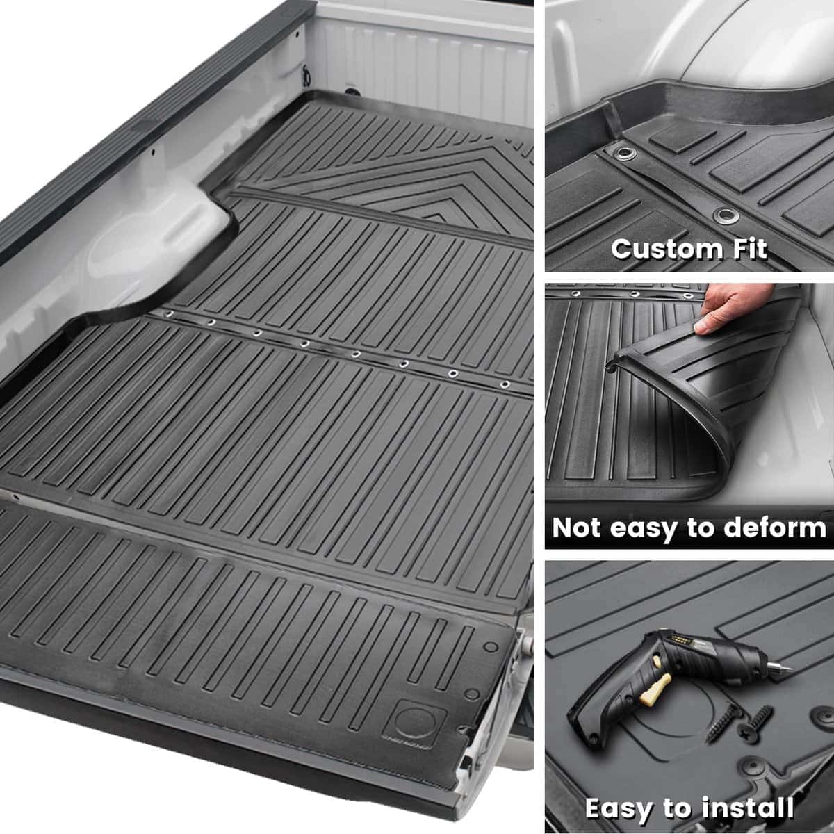 Tapete para portón trasero y tapete para cama compatibles - Imagen 5