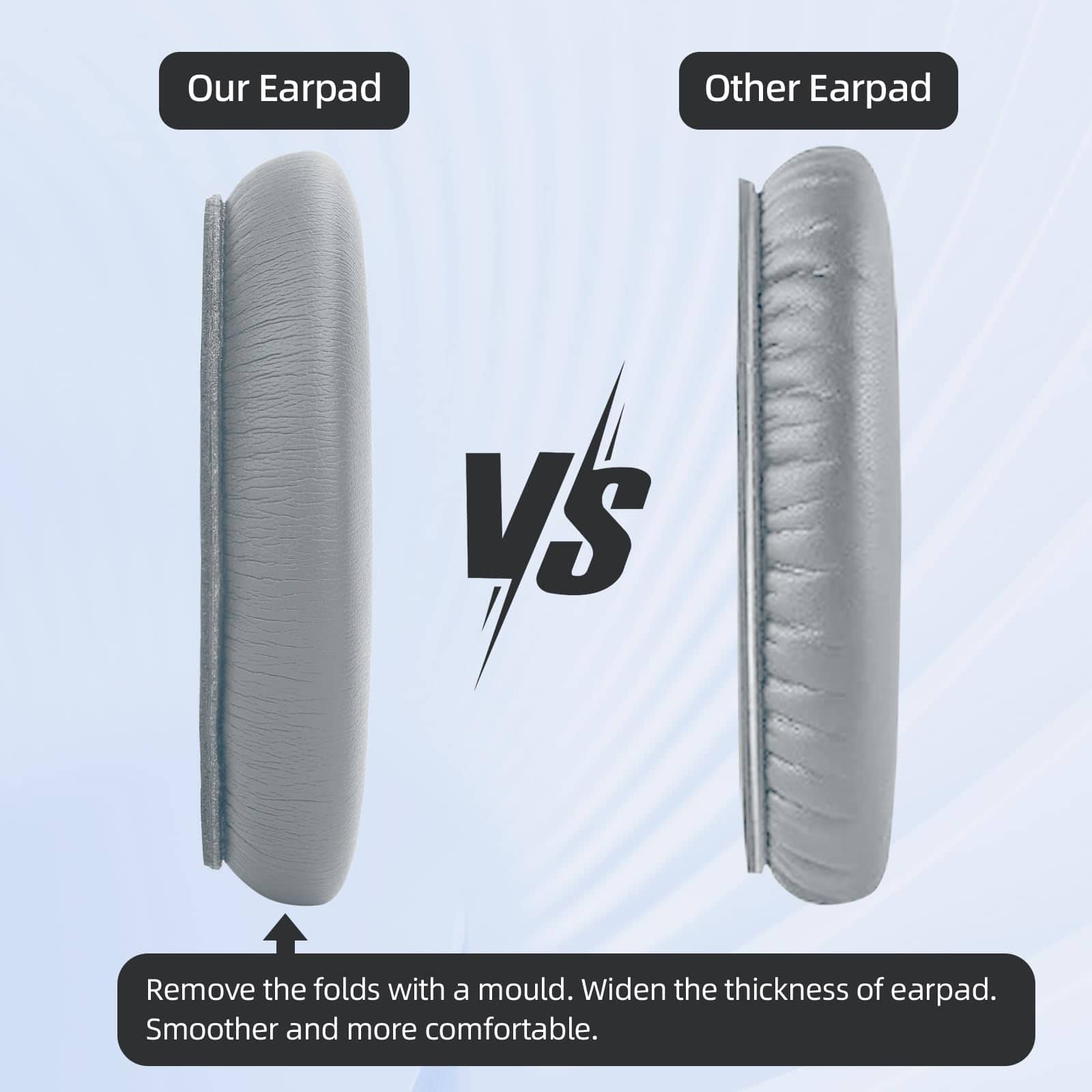 Diadema y almohadillas Laselan compatibles con auriculares - Imagen 5