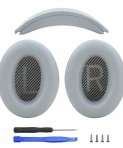 Diadema y almohadillas Laselan compatibles con auriculares