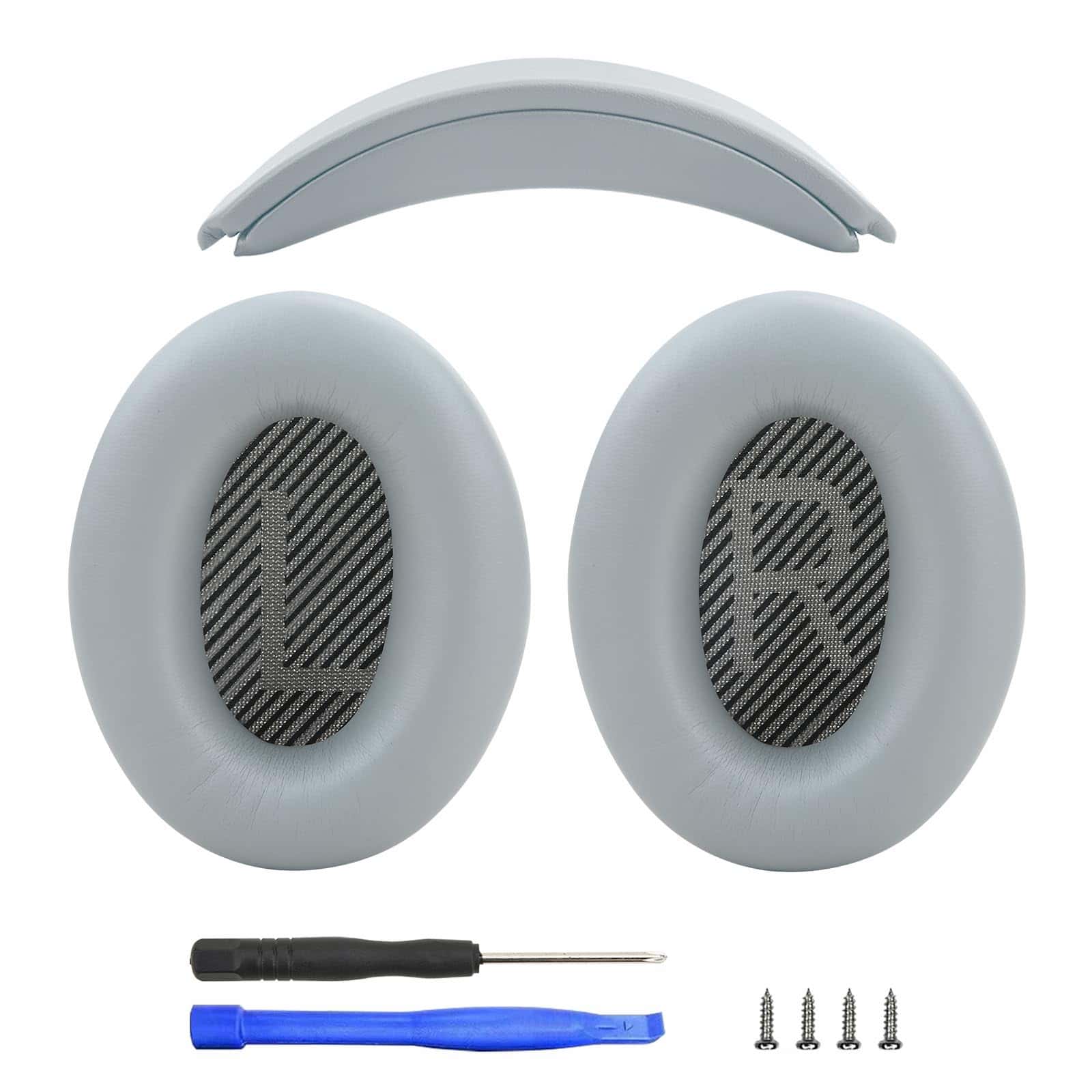 Diadema y almohadillas Laselan compatibles con auriculares