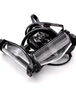 Conjunto de 2 luces de placa trasera con bombillas