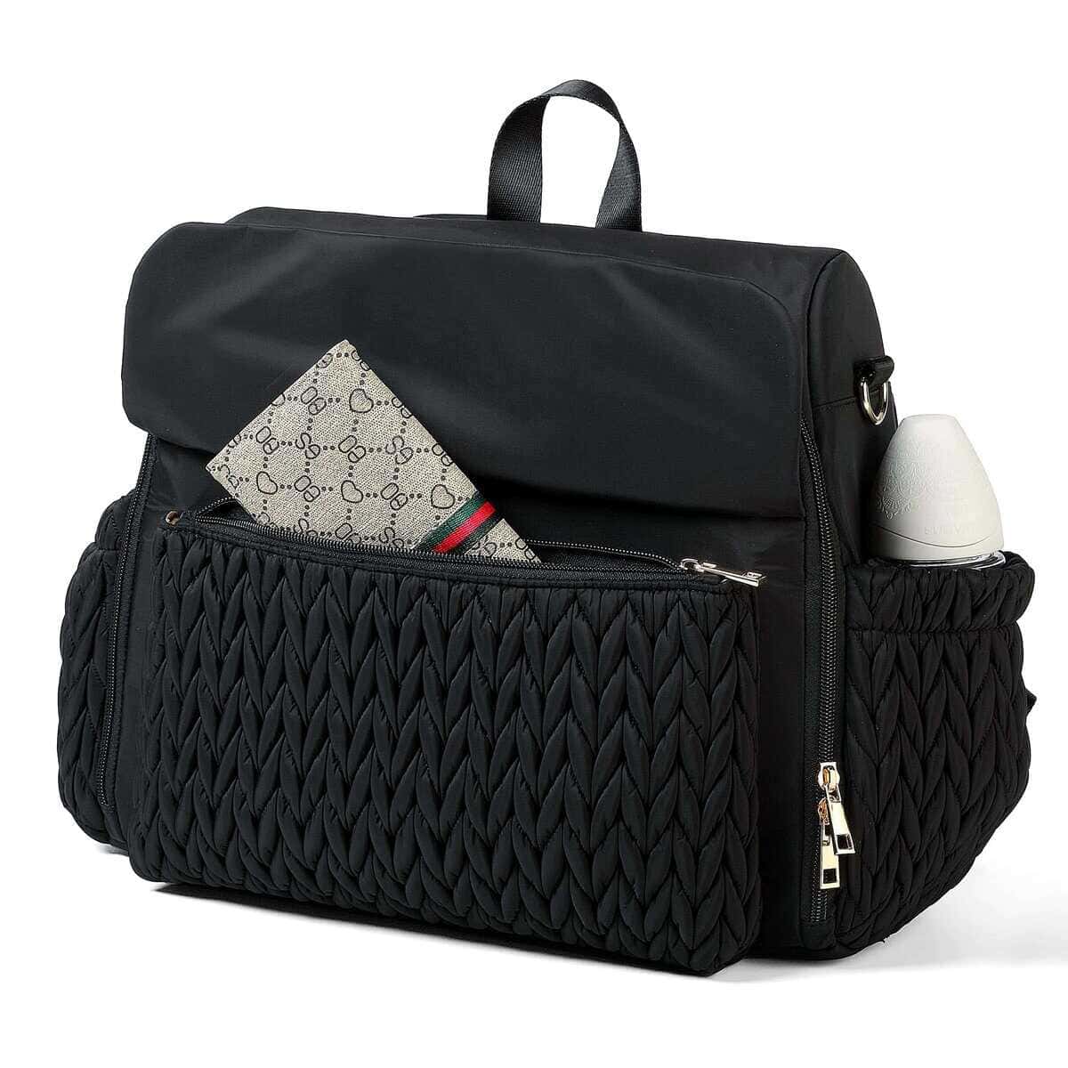 Mochila pañalera SEWBOO Allie elegante, bolsa de bebé para - Imagen 3