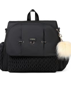 Mochila pañalera SEWBOO Allie elegante, bolsa de bebé para