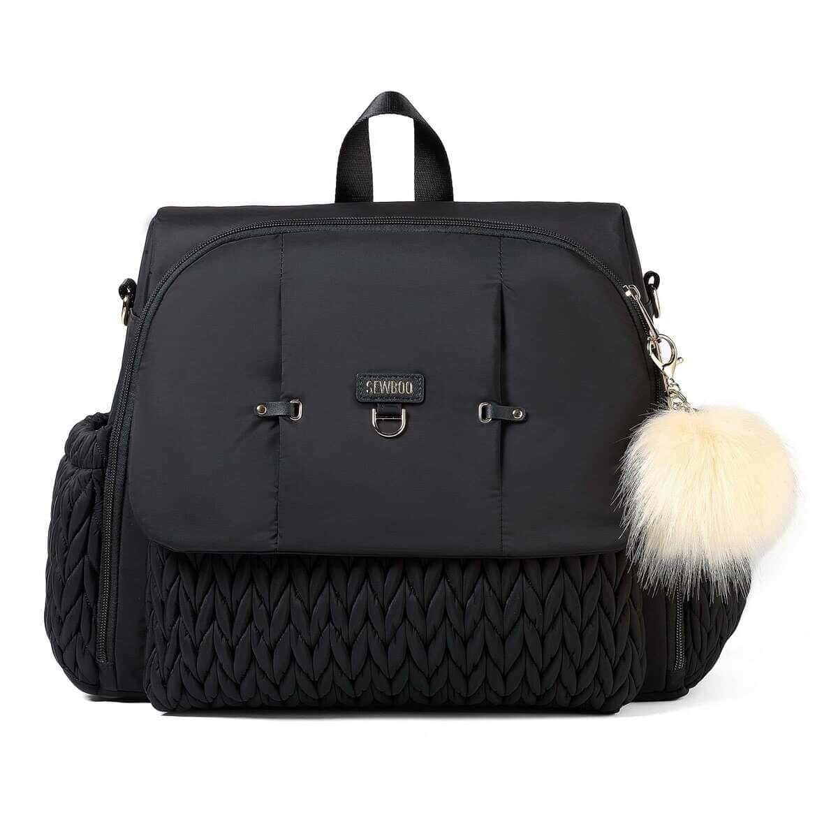 Mochila pañalera SEWBOO Allie elegante, bolsa de bebé para