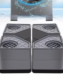 4Pcs Almohadillas Antivibratorias para Lavadora, Detiene el