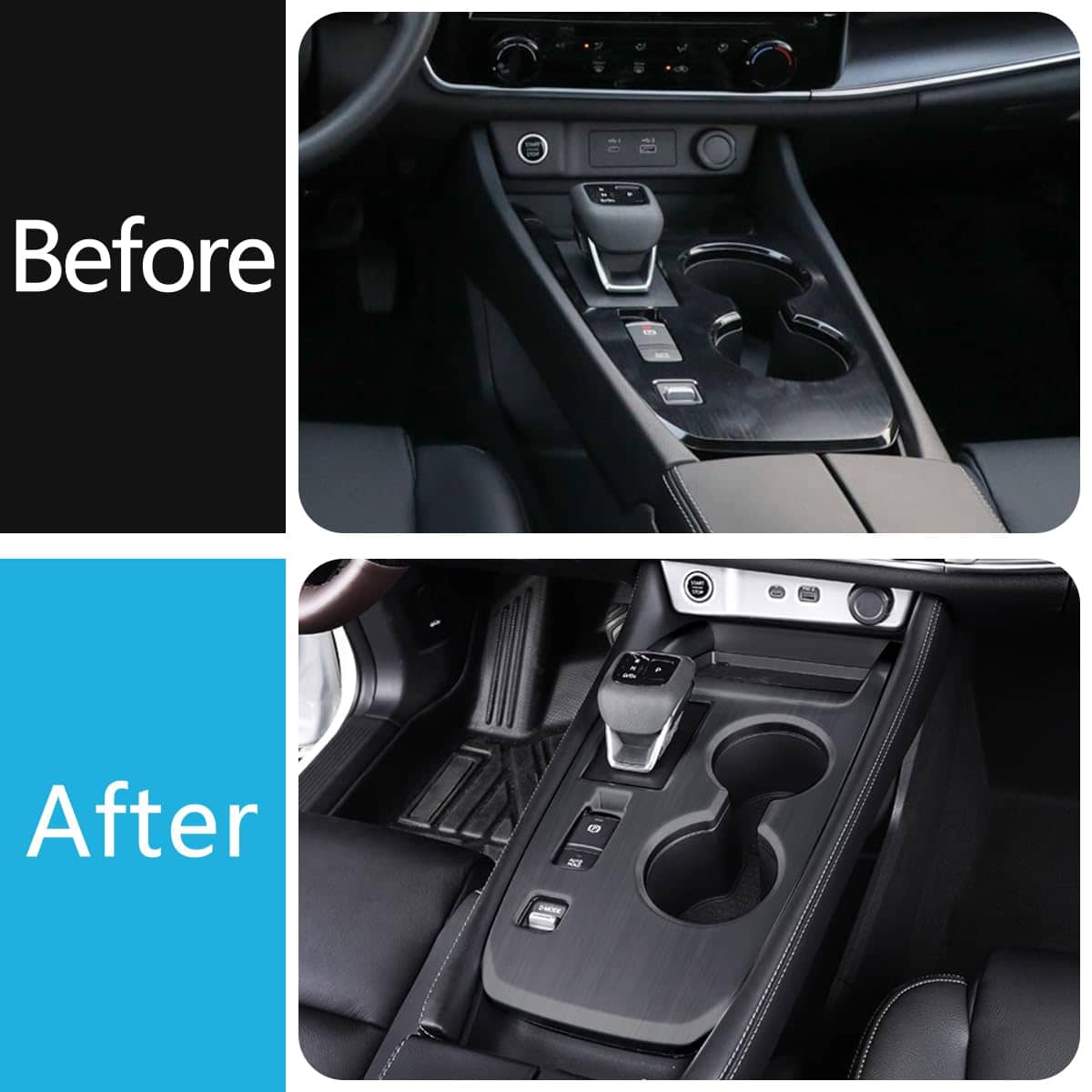 Accesorios para Autos KELEIMAI para Nissan Rogue Nuevo 2021 - Imagen 4