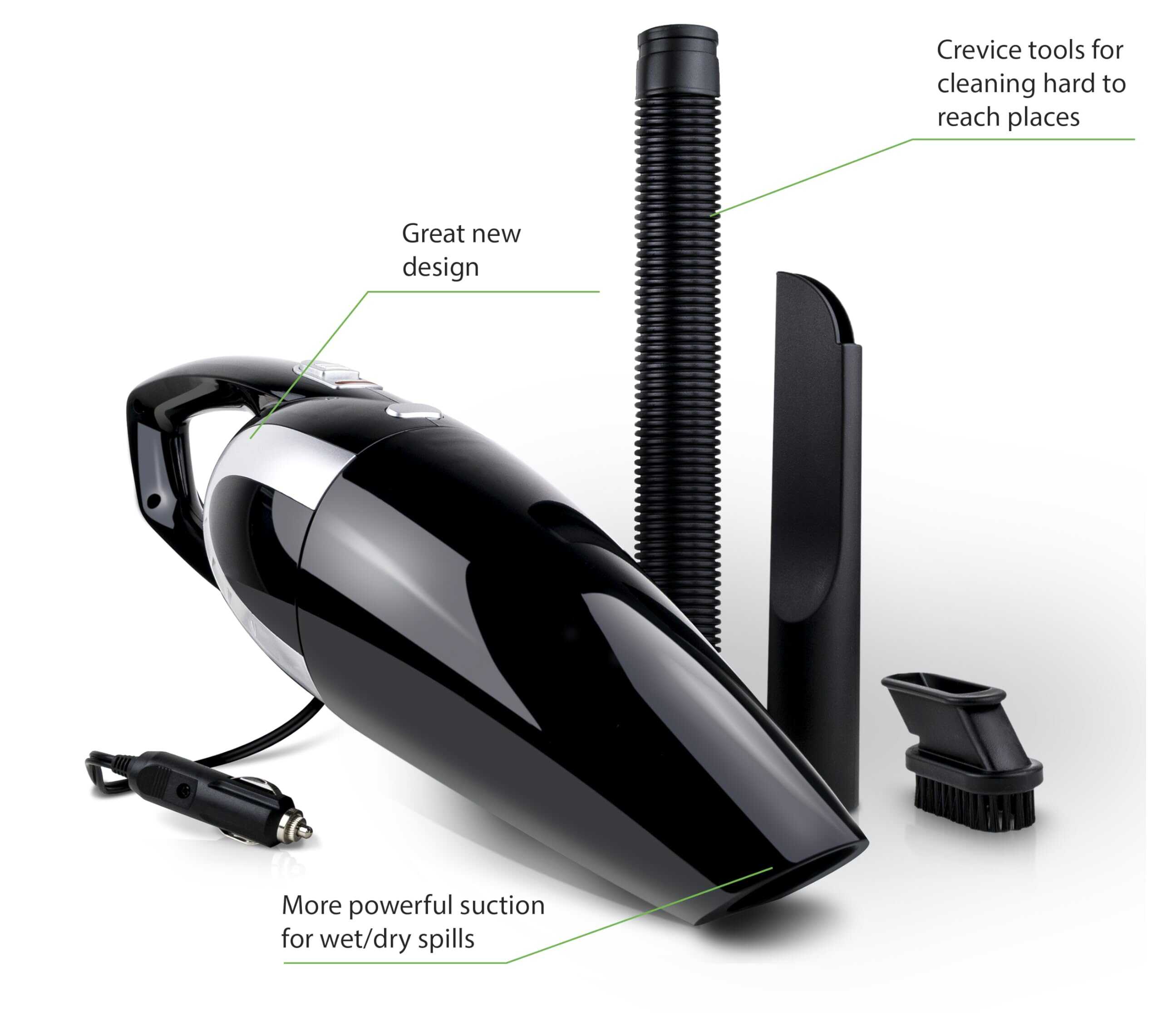 Aspiradora de coche húmeda/seca de 12 voltios de la marca - Imagen 4