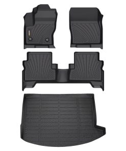 Juego de tapetes para el piso y protector de carga Binmotor