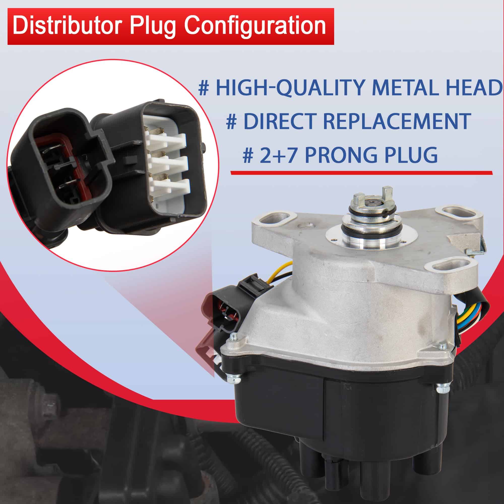 Distribuidor de Encendido EVERESTWAY 2+7 Pines Compatible - Imagen 4