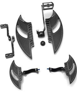 Tableros negros para Harley Street Glide tableros de pie