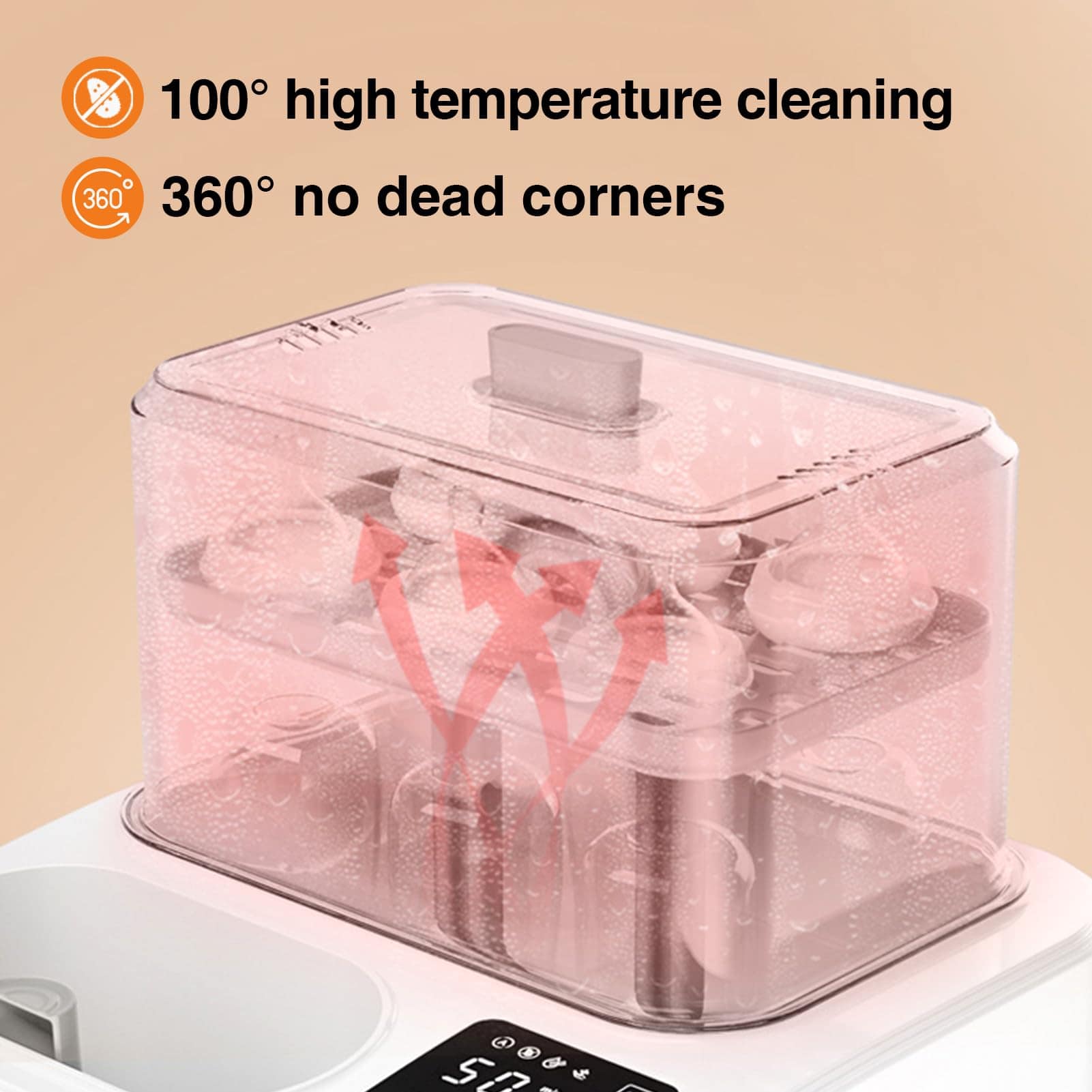 Calentador de biberones BRBLUERISE, 8 en 1, Rápido y - Imagen 8