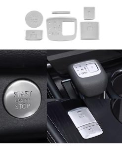 Accesorios de Coche KELEIMAI para Nissan -Plata Mate