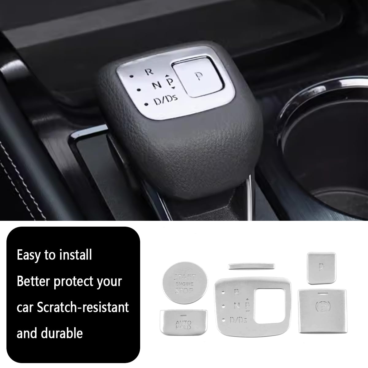 Accesorios de Coche KELEIMAI para Nissan -Plata Mate - Imagen 3