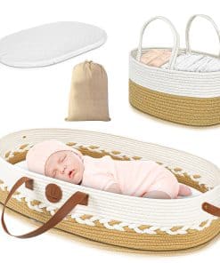Tiny Haven, Canastilla para Recién Nacidos, Cesta de Cambio