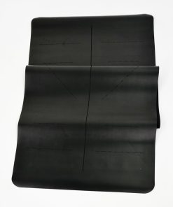 Tapete de Yoga - Premium - 3MM - -Negro con Alineación