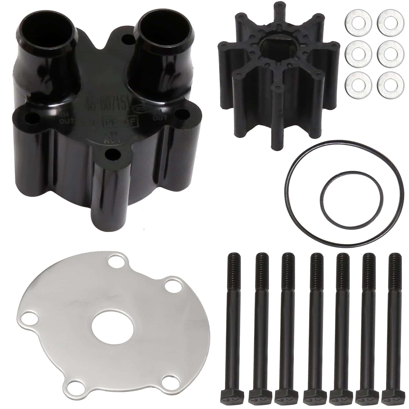 Kit de Reparación de Carcasa e Impulsor de Bomba de Agua