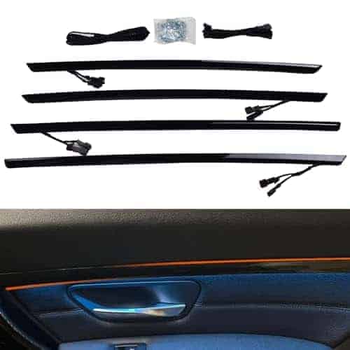 Tira de iluminación LED para puertas interiores de