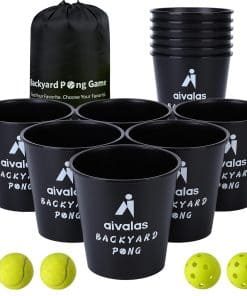 Juegos de Exterior Aivalas Yard Pong, Juego de Juegos de