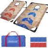 Set de Cornhole Portátil Juego de Exteriores con Marcos de