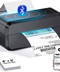 Impresora de etiquetas térmicas Bluetooth, inalámbrica 4x6