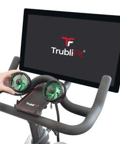 Ventiladores Dobles para Bicicleta Peloton con Bandeja para