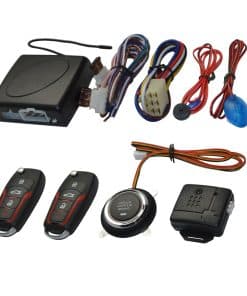 Sistema de alarma para automóvil sin llave con arranque