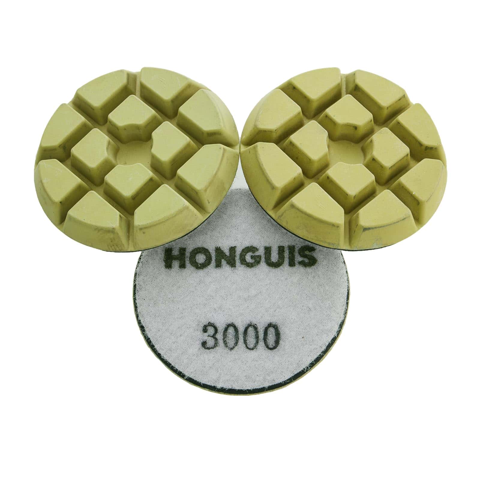 Discos de lijado de diamante HONGUIS de 3 pulgadas * 10 mm,