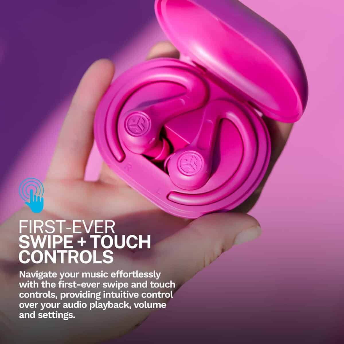 Audífonos inalámbricos JLab JBuds Sport ANC 4 con estuche - Imagen 3