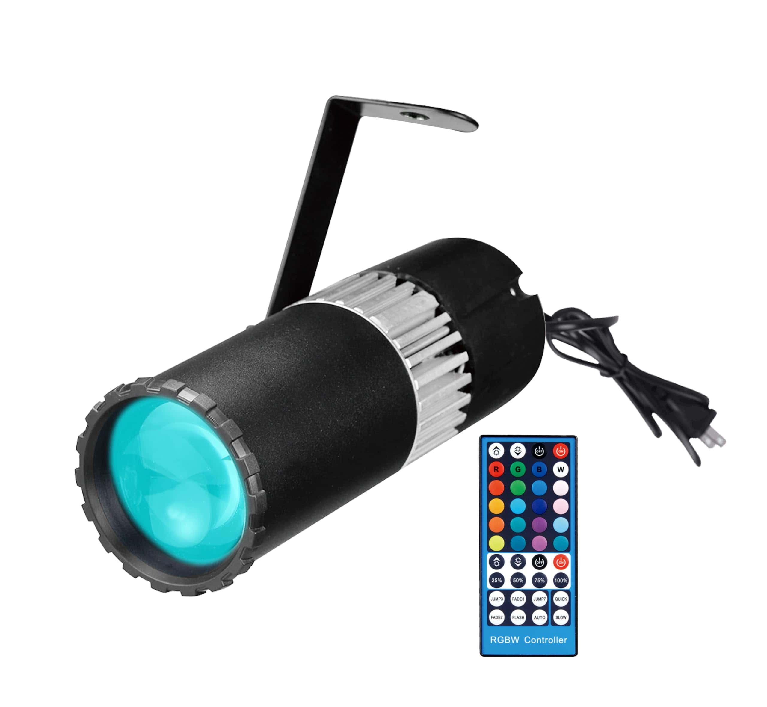 Luz Pinspot LED, SENLAN 15W RGBW 4 en 1 Luz de Haz LED SMD - Imagen 8