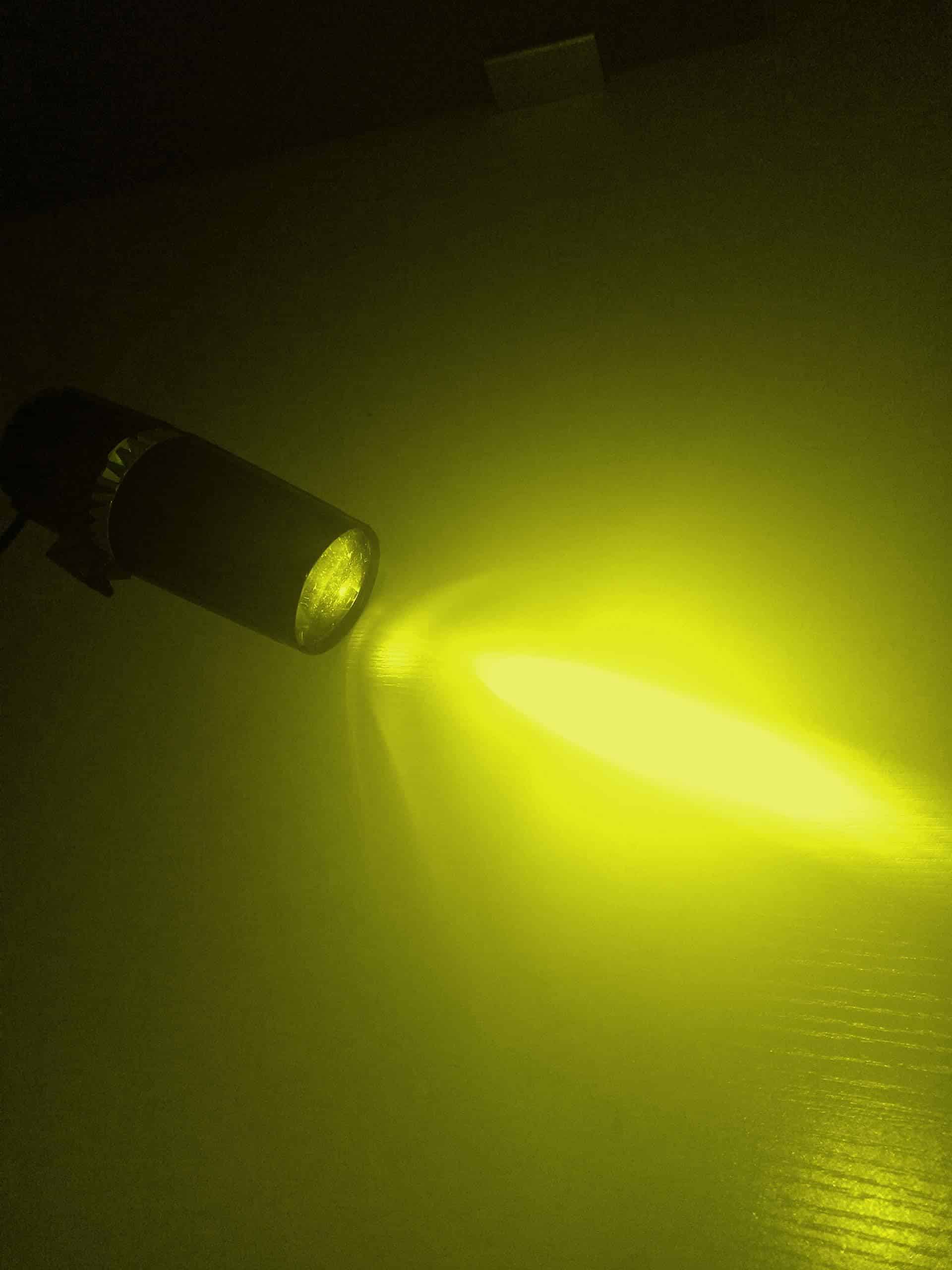 Luz Pinspot LED, SENLAN 15W RGBW 4 en 1 Luz de Haz LED SMD - Imagen 4