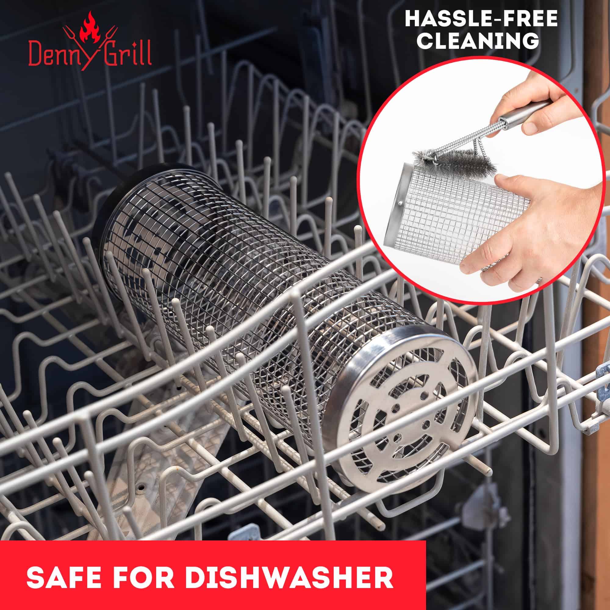 Canastas de Parrilla Denny para Exteriores (2PCS, 2024 - Imagen 5