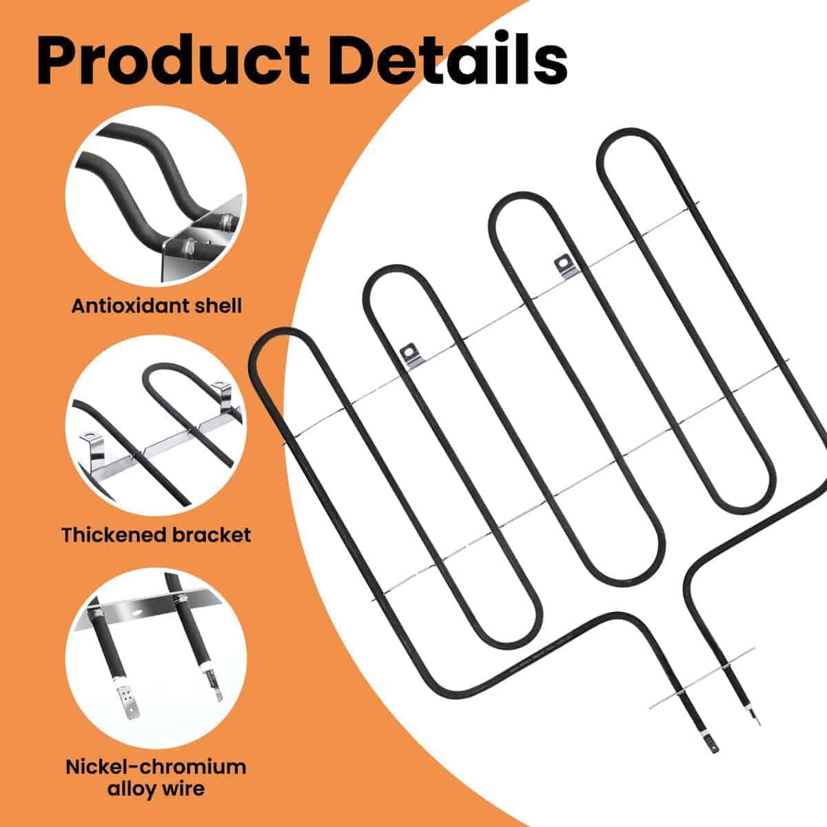 Elemento de Calentamiento del Horno KTXzxdr W11238400 - Imagen 5