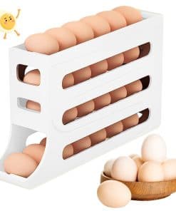 Porta huevos para nevera Jofarstep, Dispensador de 4