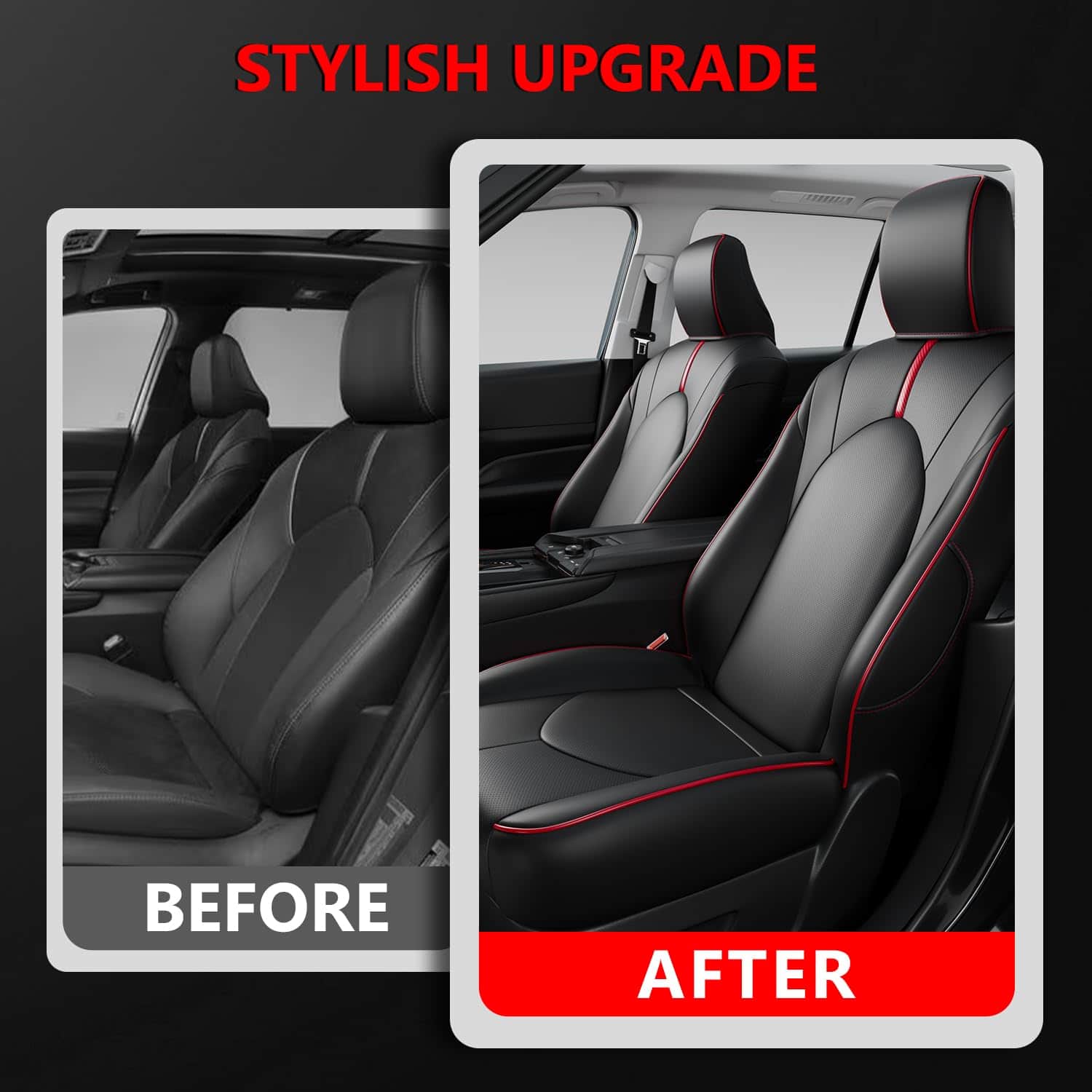 Cubiertas de asiento PTYYDS compatible con Toyota Grand - Imagen 6