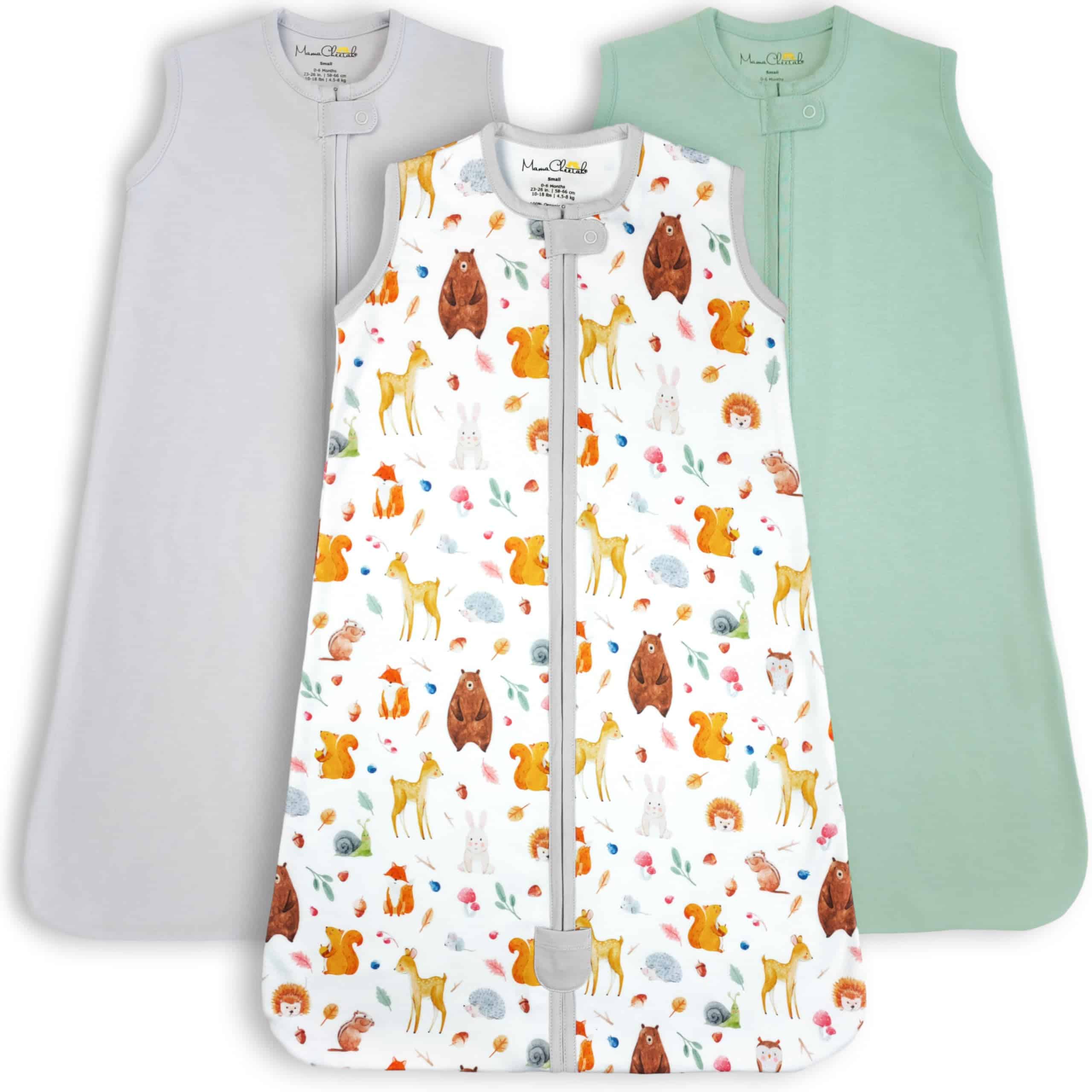 Mama Cheetah Saco de Dormir para Bebé de 0.5 TOG, Manta de