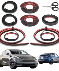 Tira de sellado para clima de coche para Tesla Model Y,
